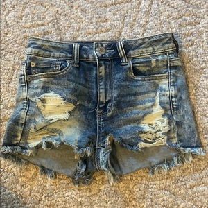 American Eagle High Waisted Short Shorts
